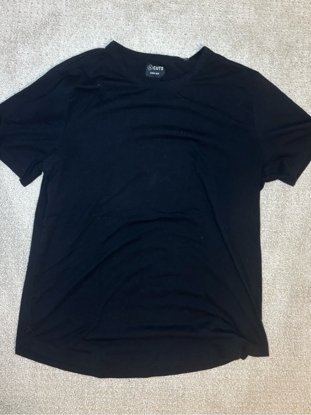 Cuts Clothing  Curve Hem Tee